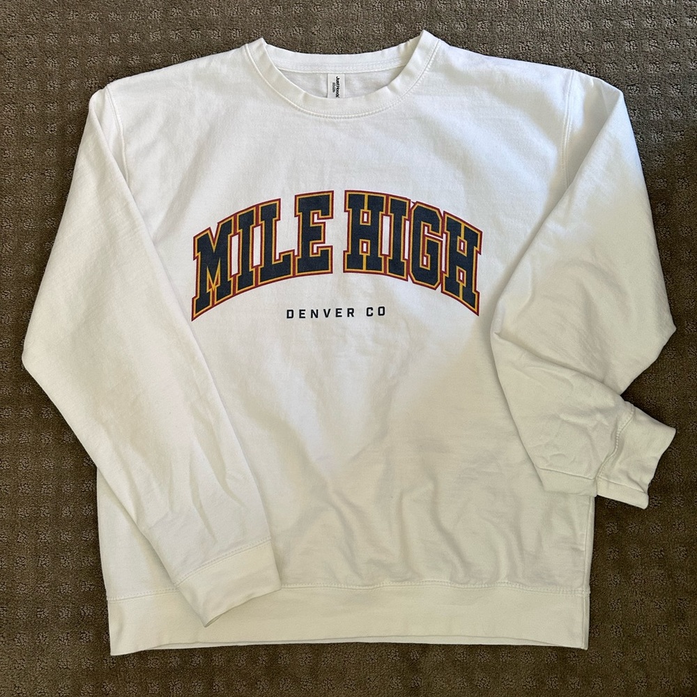 Denver Nuggets Mile High Sweatshirt - Size XL